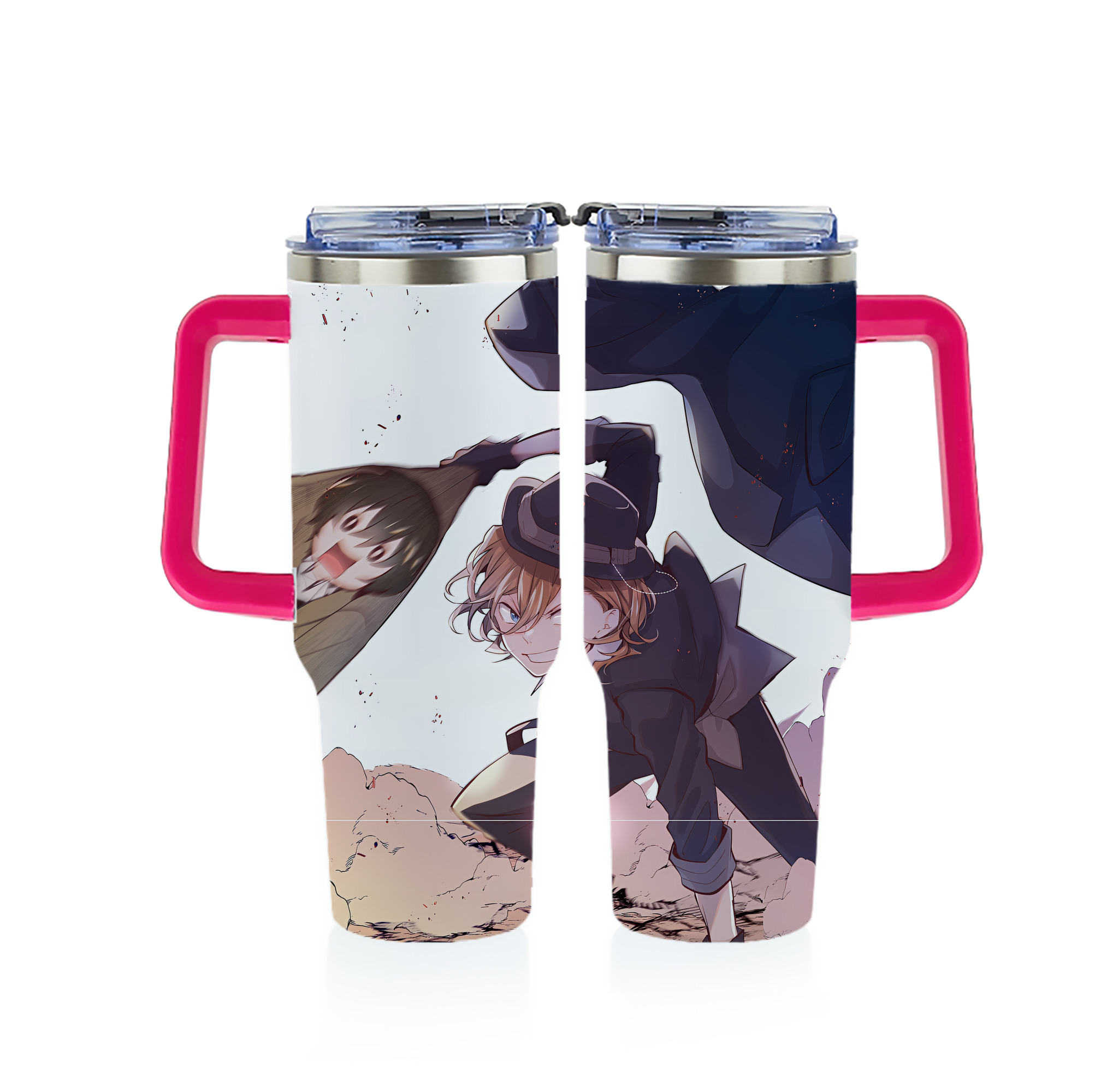 （画像用） 文豪ストレイドッグス Bungo Stray Dogs 1200ｍLフルプリント車用タンブラー